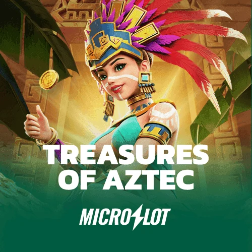 Treasures of Aztec slot game by MicroSlot, adventure slot with free spins